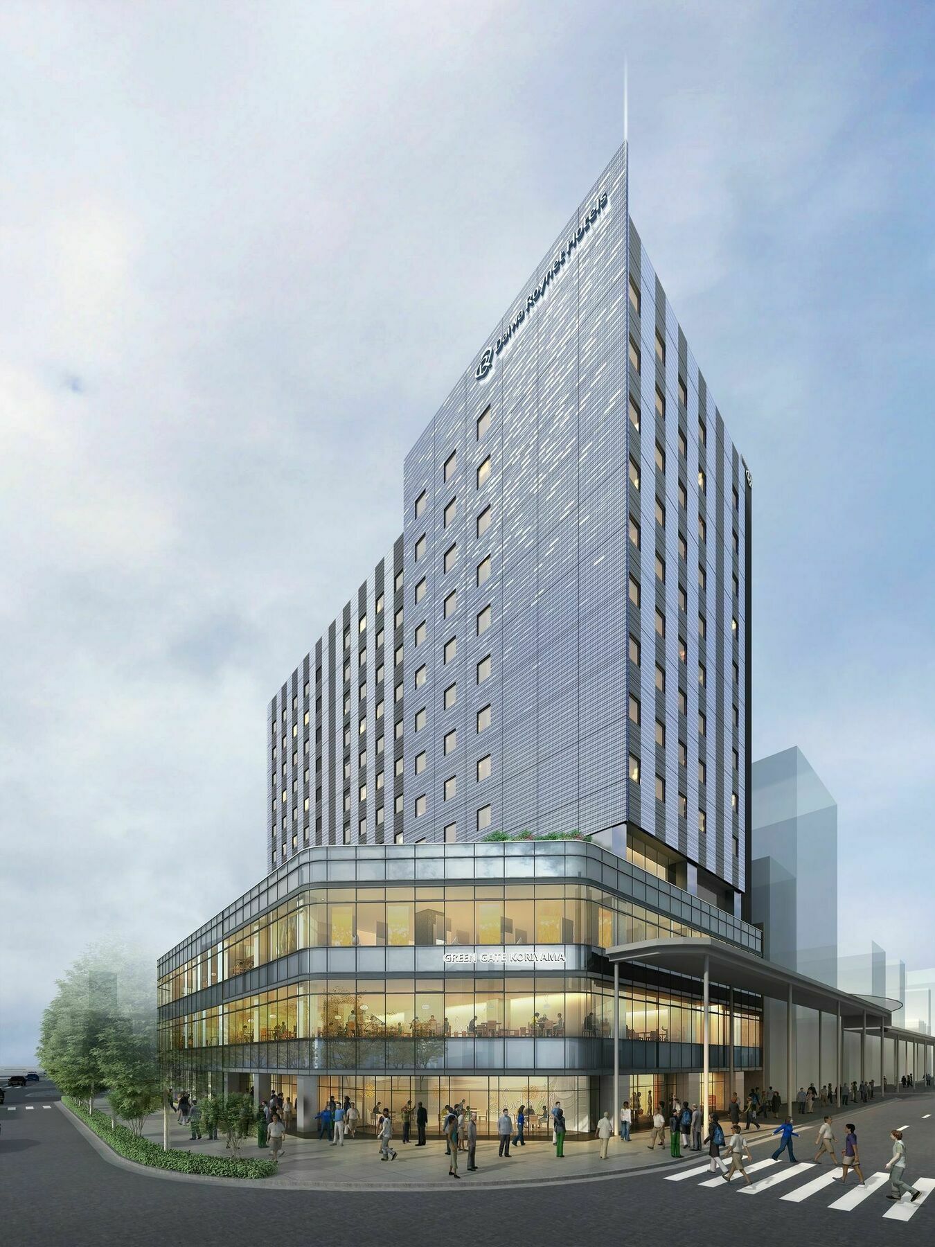 Daiwa Roynet Hotel Koriyama Ekimae Exteriör bild